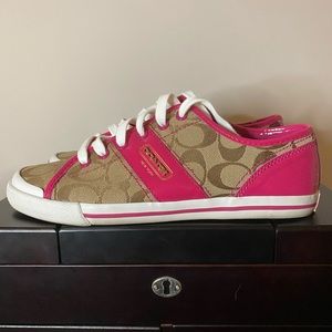 Coach Pink Fashion Sneakers